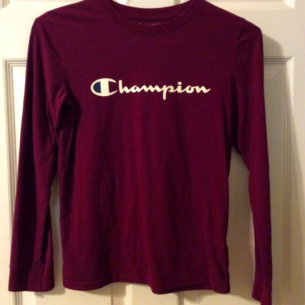 Boys youth large champion  long sleeve shirt